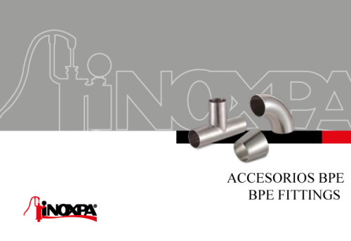 Арматура для фармацевтики от Inoxpa